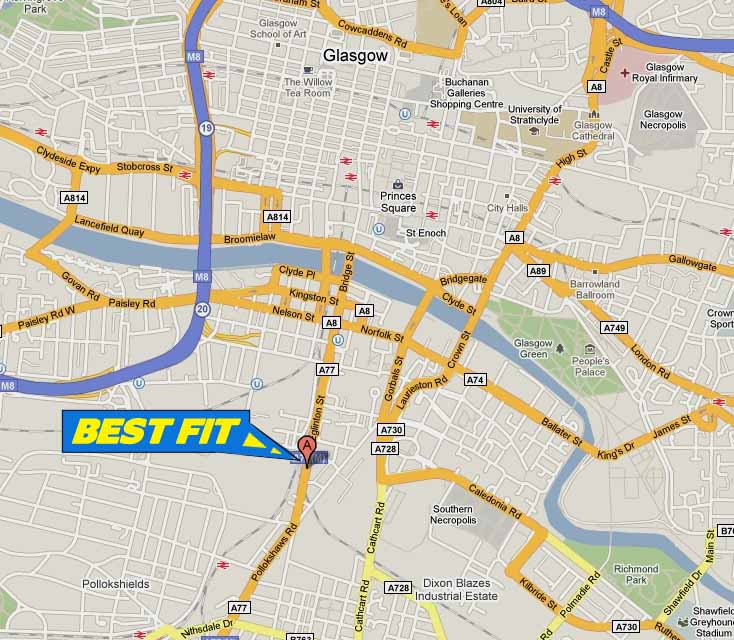 Subaru Diagnostics and Servicing - Our Glasgow Service Site  is located just off the M8, a few minutes from the city centre on the main road on the South side of Glasgow